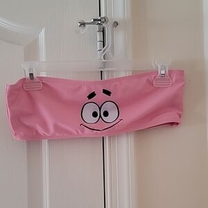SpongeBob/ Patrick ROMWE bra halter sz Large NWOT